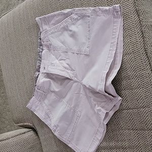 Light pink lightweight shorts